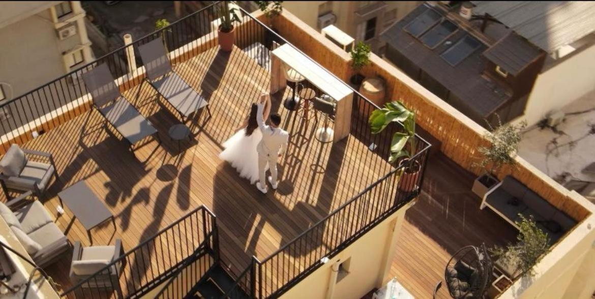 Roof Top 3 Floors Netanya Esterno foto
