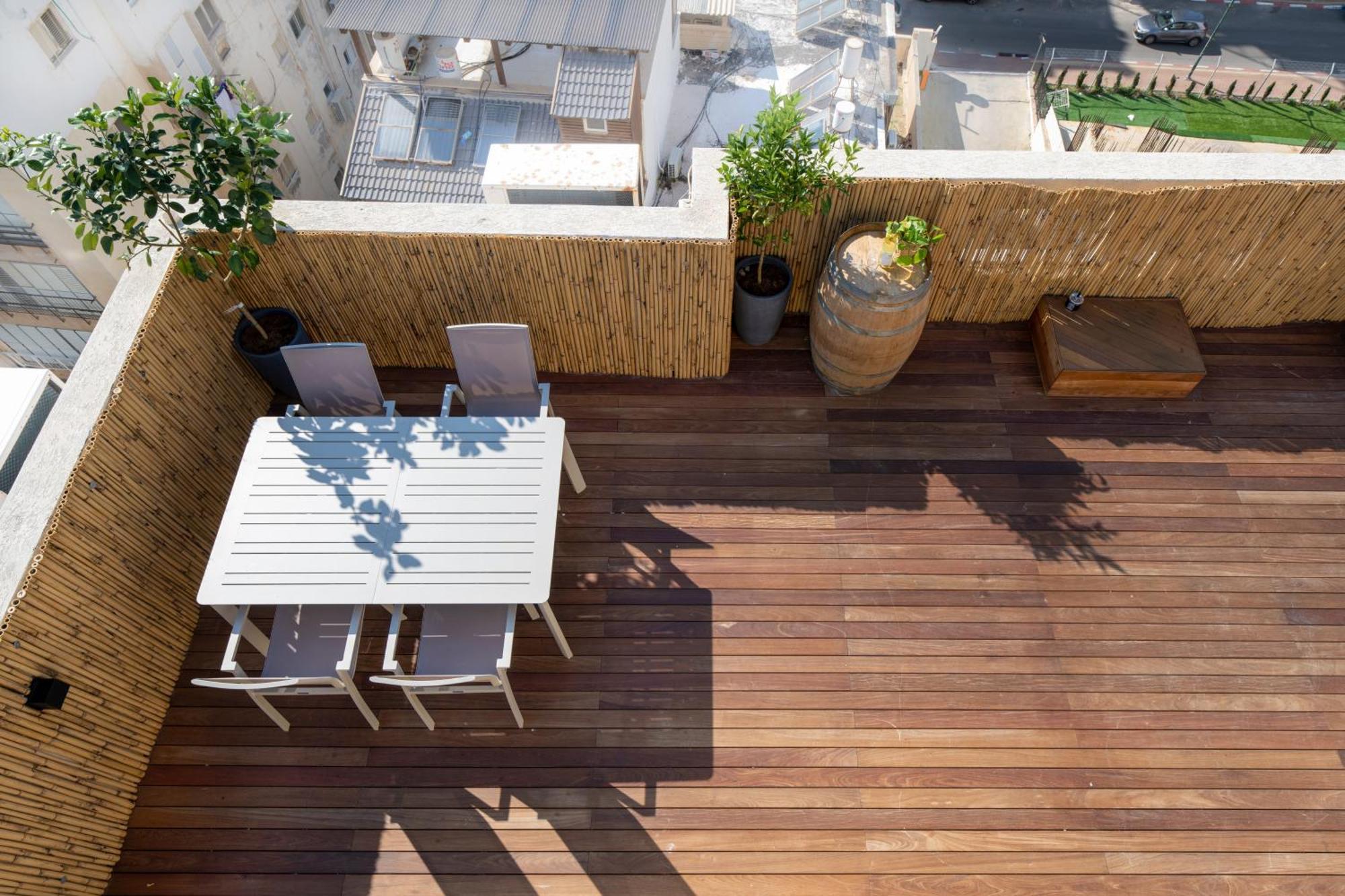 Roof Top 3 Floors Netanya Esterno foto